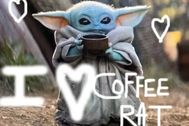 Coffee Yoda
